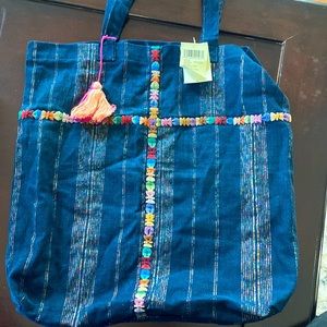 Lucky Brand Denim Boho Tote